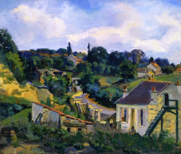 La Route Tournante by Armand Guillaumin
