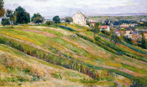 Landscape Of Ile De France by Armand Guillaumin Oil Painting Reproductions