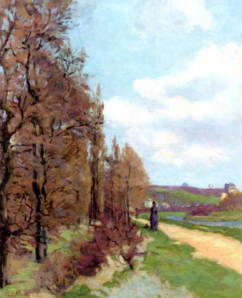 Landscape Of Ile De France by Armand Guillaumin