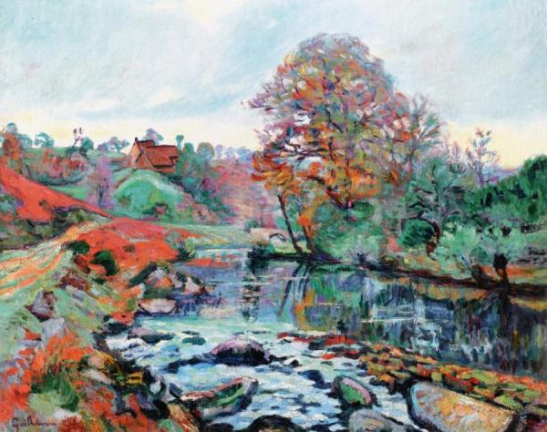 Landscape Of La Creuse, View From Pont Charraud by Armand Guillaumin