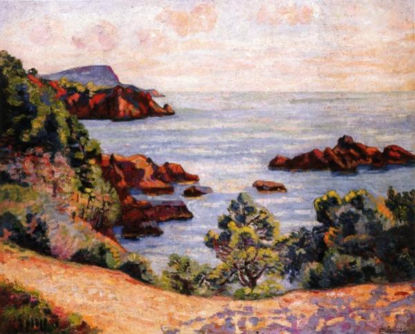 Landscape Of Southern France by Armand Guillaumin Oil Painting Reproductions