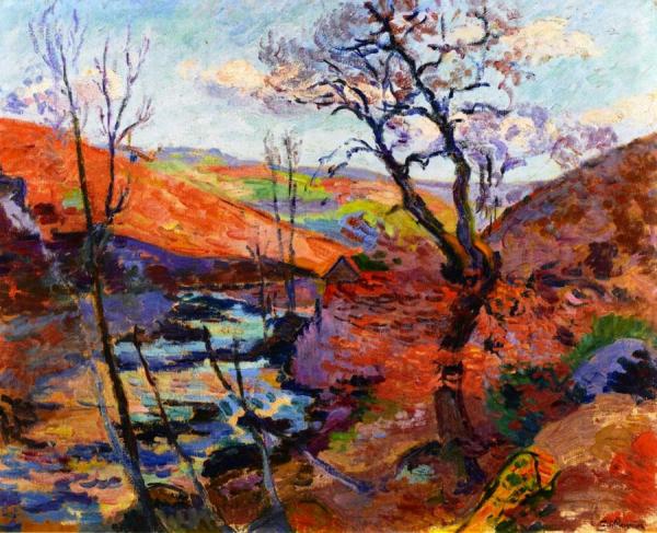 Le Clos De Bouchardons by Armand Guillaumin Oil Painting Reproductions