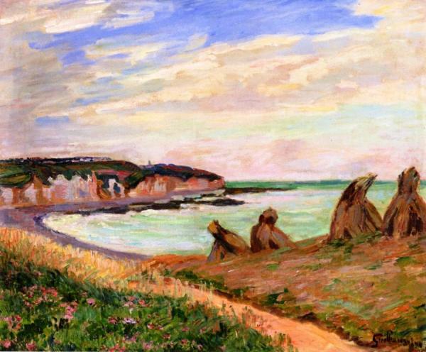 Le Manche Landscape by Armand Guillaumin