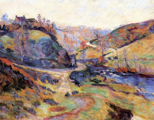 Le Pont Charraud by Armand Guillaumin Oil Painting Reproductions
