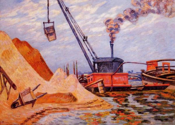 Le Quai D'austerlitz by Armand Guillaumin