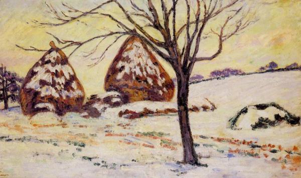 Palaiseau - Snow Effect by Armand Guillaumin