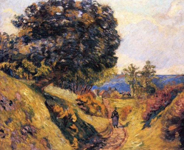 Path In Ile-de-france by Armand Guillaumin