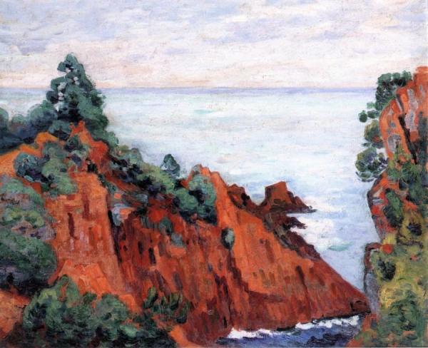 Pointe Notre-dame, Trayas by Armand Guillaumin