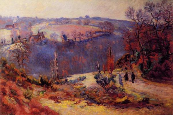 Pont Charraud - Hoarfrost by Armand Guillaumin