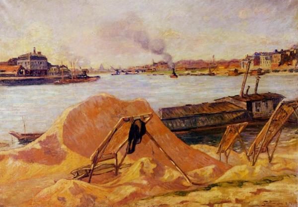 Quay De Bercy by Armand Guillaumin