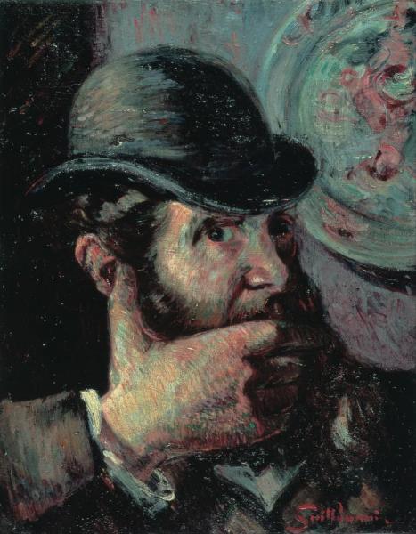 Self-portrait With Armand Guillaumin by Armand Guillaumin