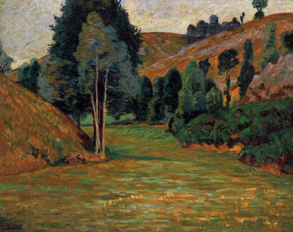Small Valley At Pontgibaud by Armand Guillaumin