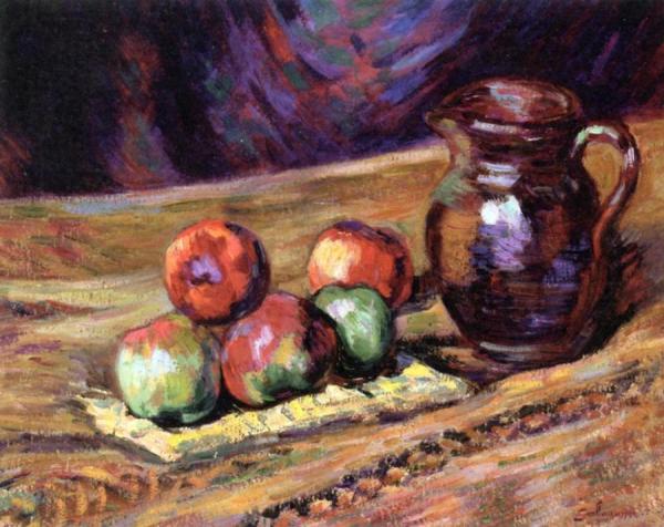 Still Life With Apples by Armand Guillaumin