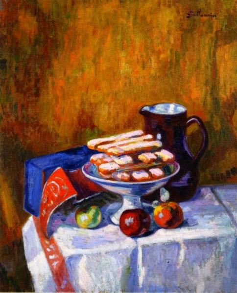 Still Life With Biscuits by Armand Guillaumin