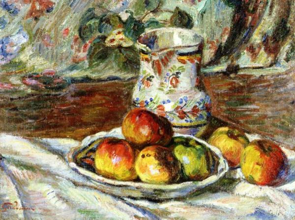 Still Life With Pitcher by Armand Guillaumin