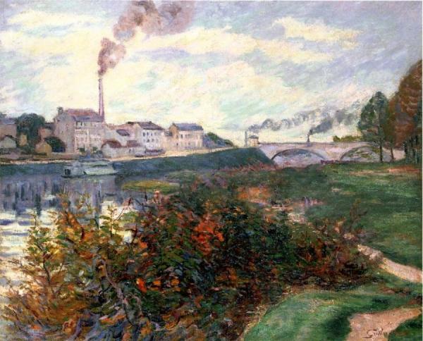 The Banks Of The Marne by Armand Guillaumin
