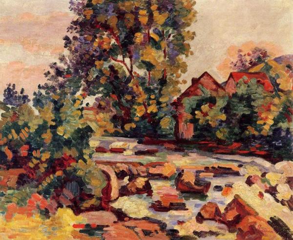 The Bouchardon Lock by Armand Guillaumin