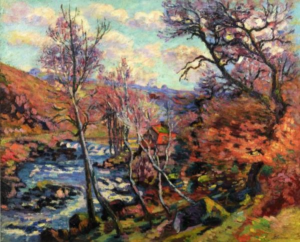 The Bouchardon Mill At Crozant by Armand Guillaumin