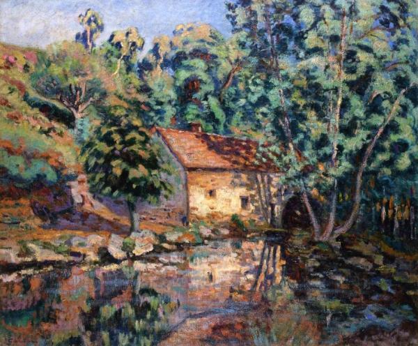 The Bouchardon Mill, Crozant by Armand Guillaumin
