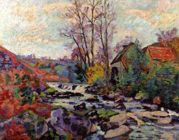 The Bouchardon Mill, Crozant by Armand Guillaumin