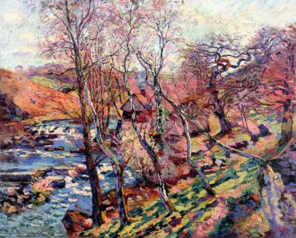 The Bouchardon Mill, Crozant, Spring by Armand Guillaumin