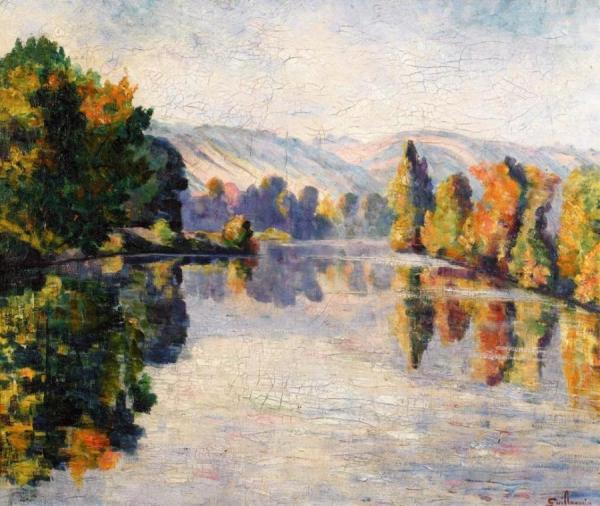 The Creuse In Autumn by Armand Guillaumin