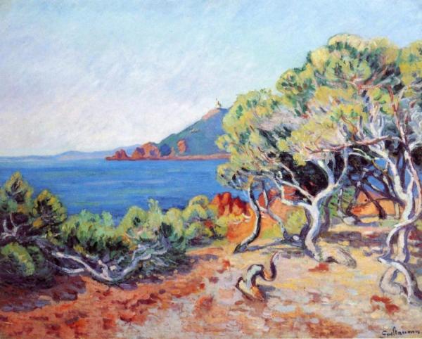 The Entrance To The Bay, Agay, Morning by Armand Guillaumin