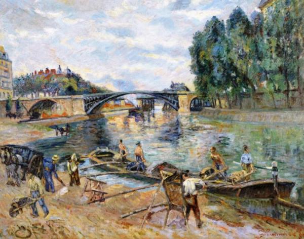 The Pont De Sully, Paris by Armand Guillaumin