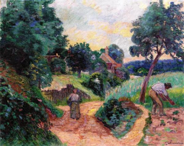 The Quarry Path At Miregaudon by Armand Guillaumin