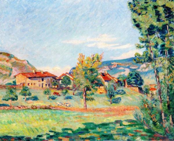 Thouaret, Les Bords De L'ain by Armand Guillaumin