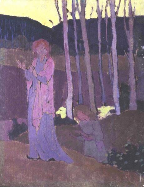 Femmes Dans Un Bois by Armand Seguin Oil Painting Reproductions