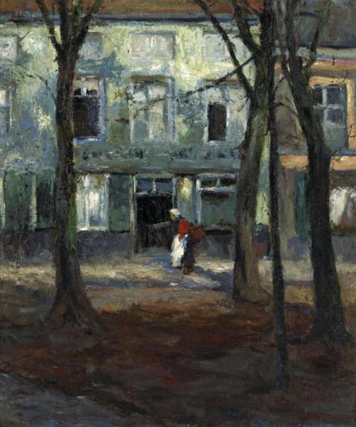 Autumn Sun by Armin Hansen