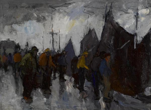 Fisher Dock by Armin Hansen