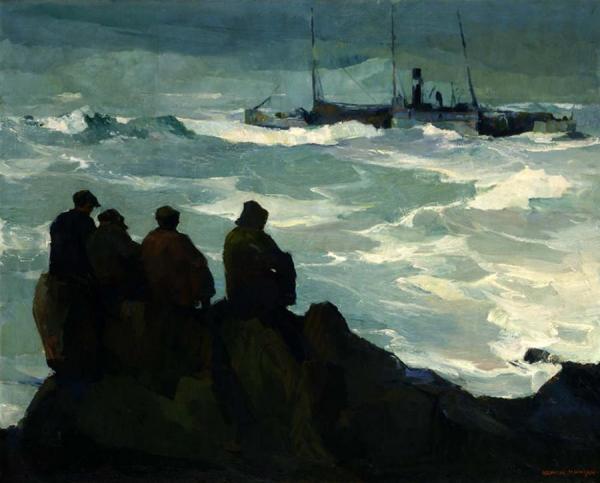 Storm Birds, C. 1920s by Armin Hansen