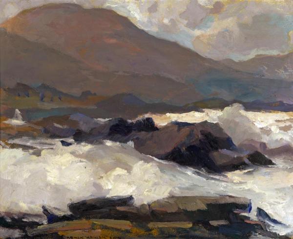 Stormy Sea by Armin Hansen