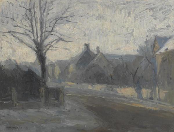 Winter Day by Armin Hansen