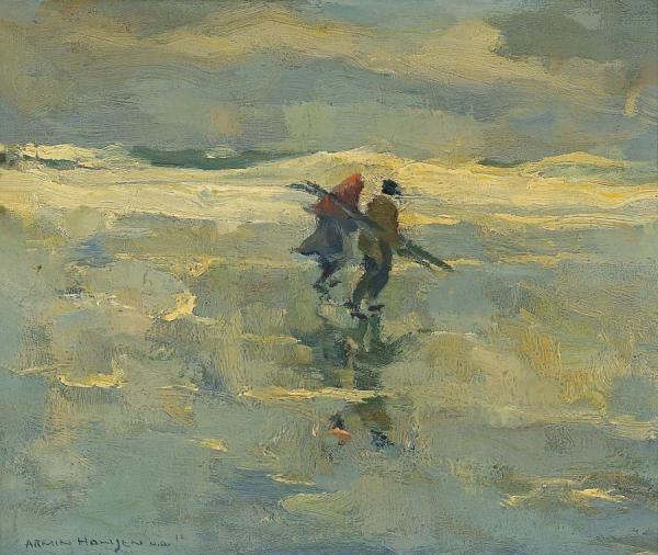 Wood Gatherers by Armin Hansen