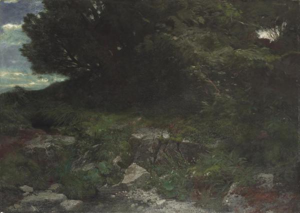 By The Edge Of A Wood by Arnold Böcklin