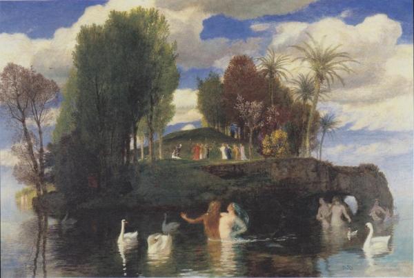 The Isle Of Life by Arnold Böcklin