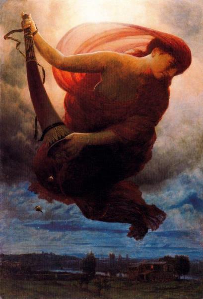 The Night by Arnold Böcklin