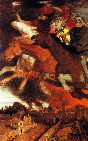 War by Arnold Böcklin