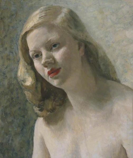 Head Of A Girl by Arnold Mason