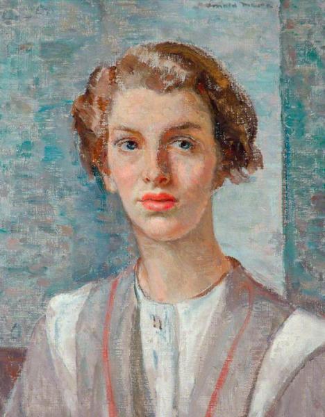 Portrait Of A Canadian Girl by Arnold Mason