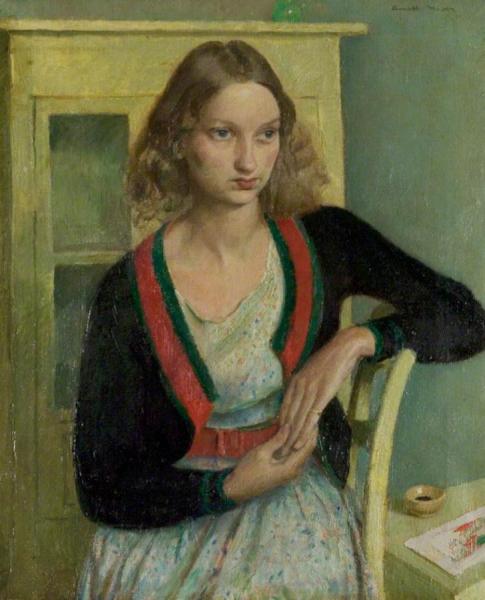 Portrait Of A Woman by Arnold Mason