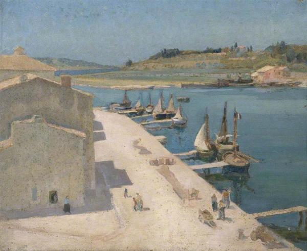 Quai Du Port, Martigues, France by Arnold Mason