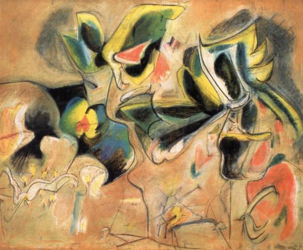 Apple Orchard by Arshile Gorky Oil Painting Reproductions