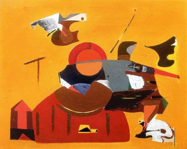 Central Park At Dusk by Arshile Gorky