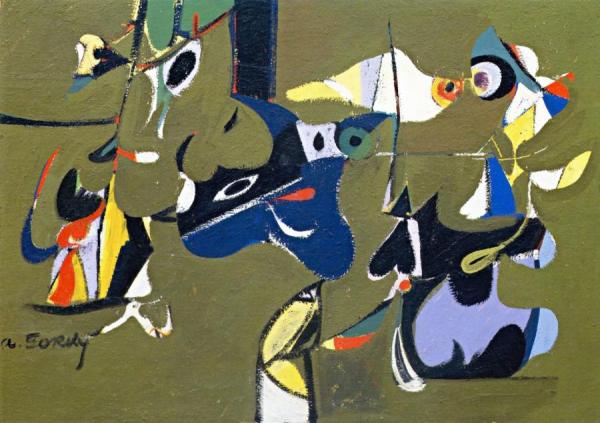 Garden In Sochi by Arshile Gorky