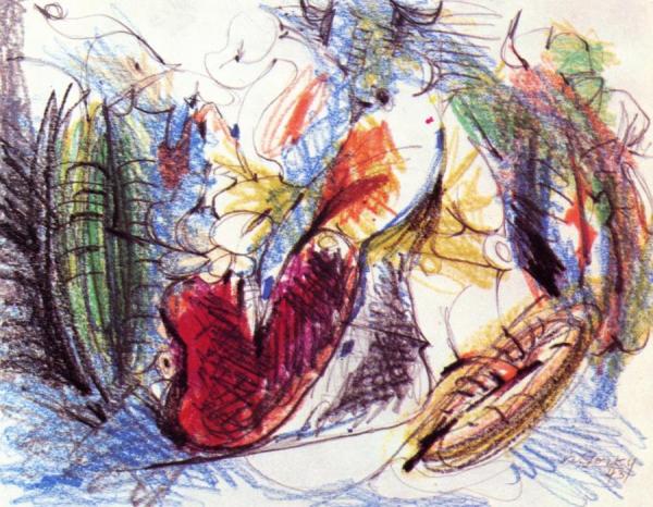 Landscape by Arshile Gorky