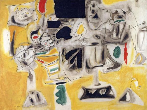 Landscape Table by Arshile Gorky